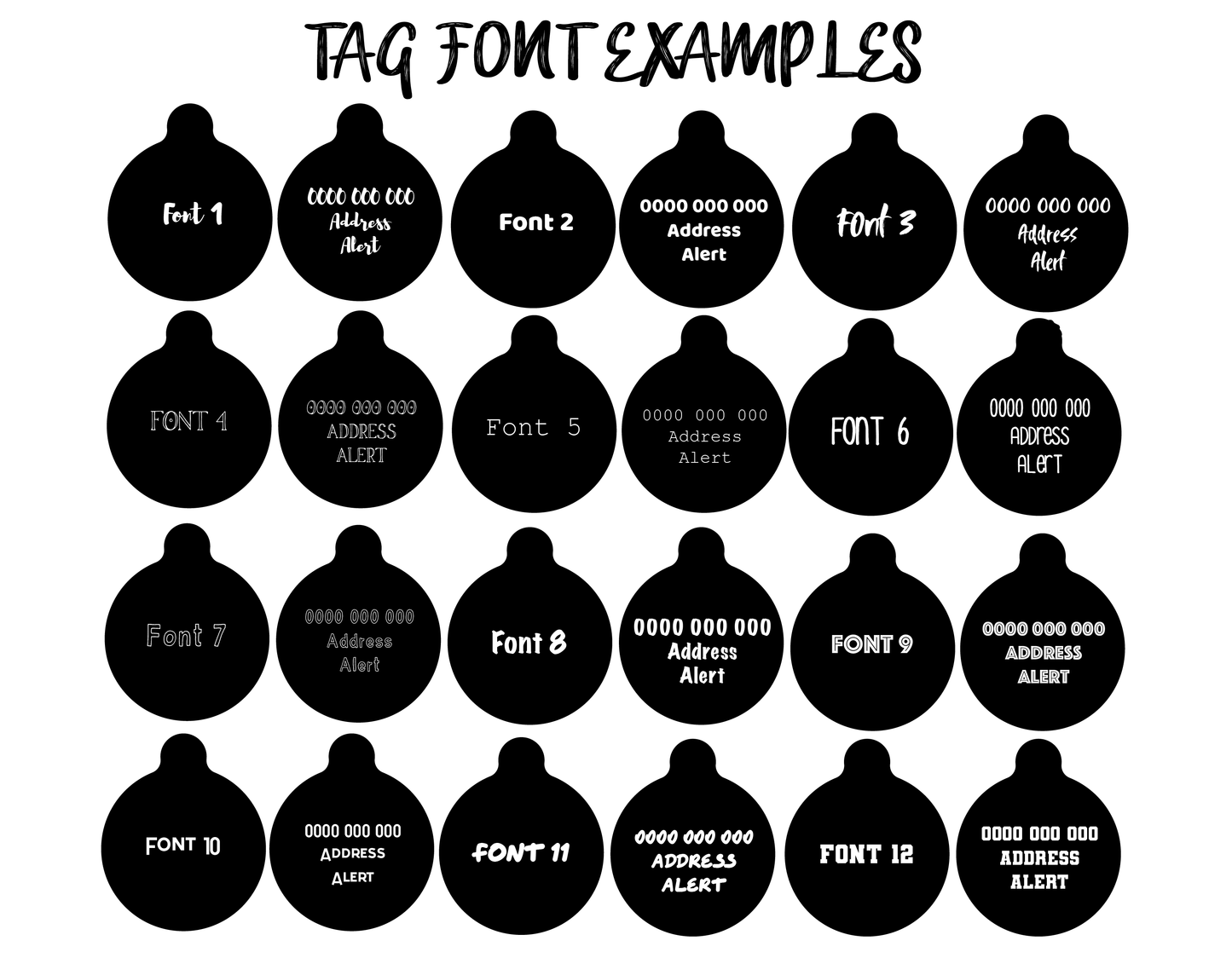 Pet ID Tag | Catstooth