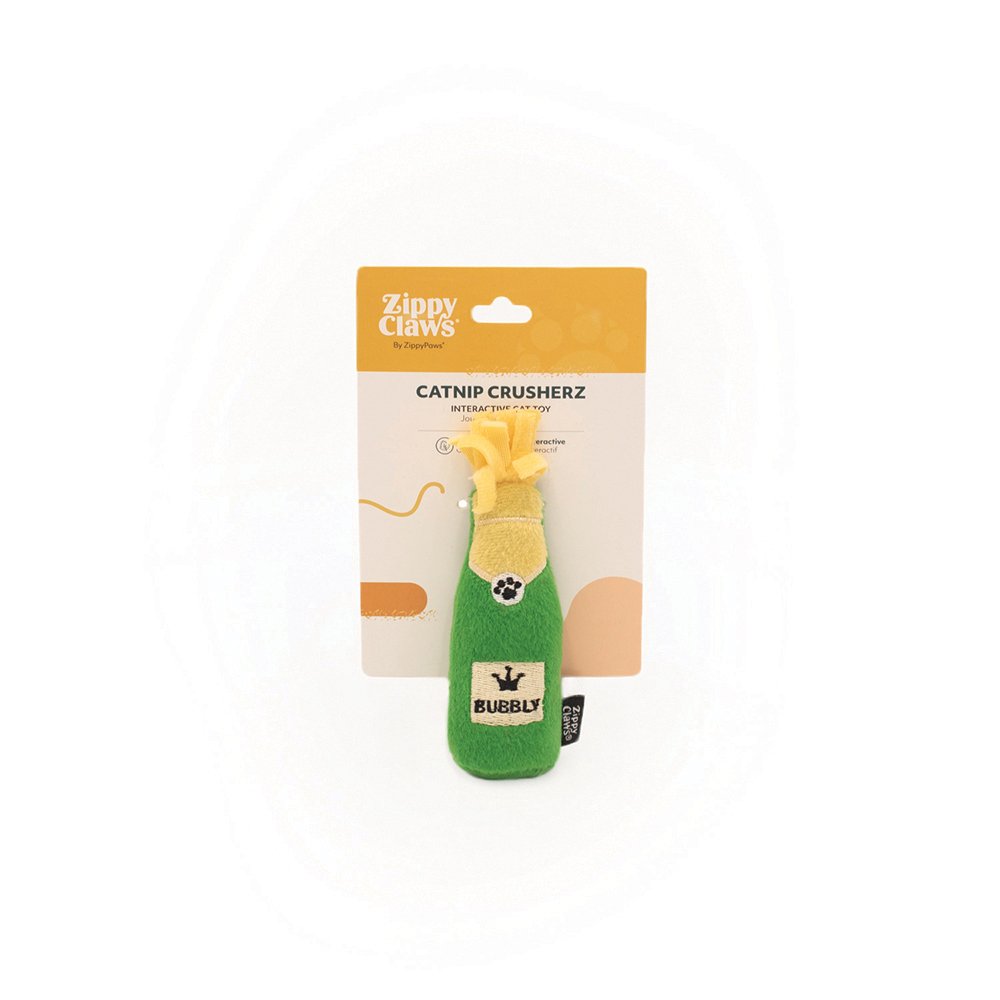 ZIPPY CLAWS: Catnip Crusherz Bubbly (NEW)