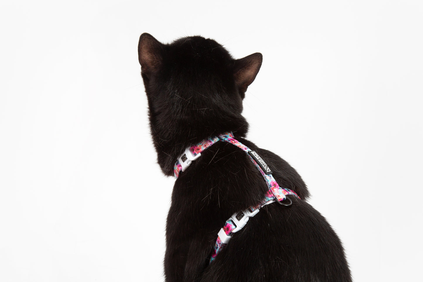 Little Kitty Co. Cat Strap Harness That Floral Feeling