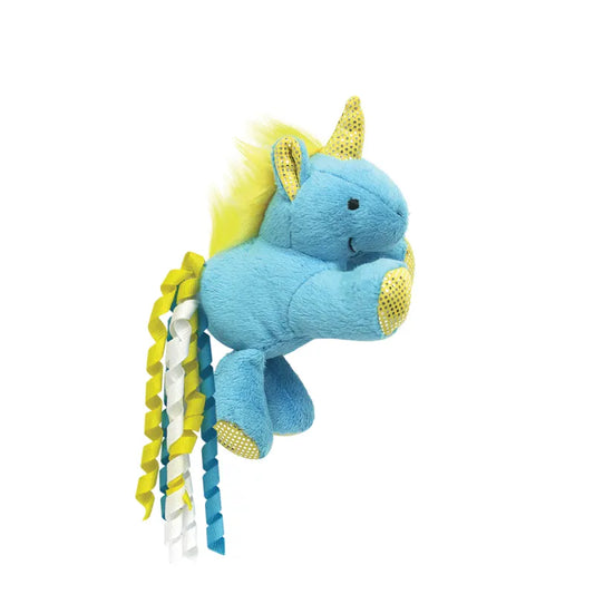 MULTIPET (CAT): Unicorn Cat Toy - Blue