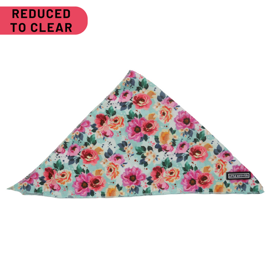 CAT BANDANA: That Floral Feeling {FINAL SALE}