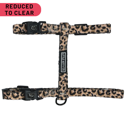 CAT STRAP HARNESS: Luxurious Leopard {FINAL SALE}