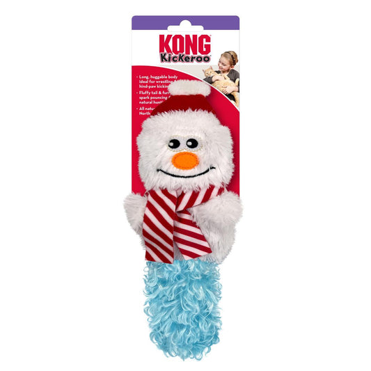 KONG (CAT): Christmas Holiday Kickeroo Snowman (NEW)