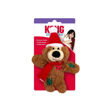 KONG (CAT): Christmas Holiday Softies Plush Brown (NEW) SOLD OUT!