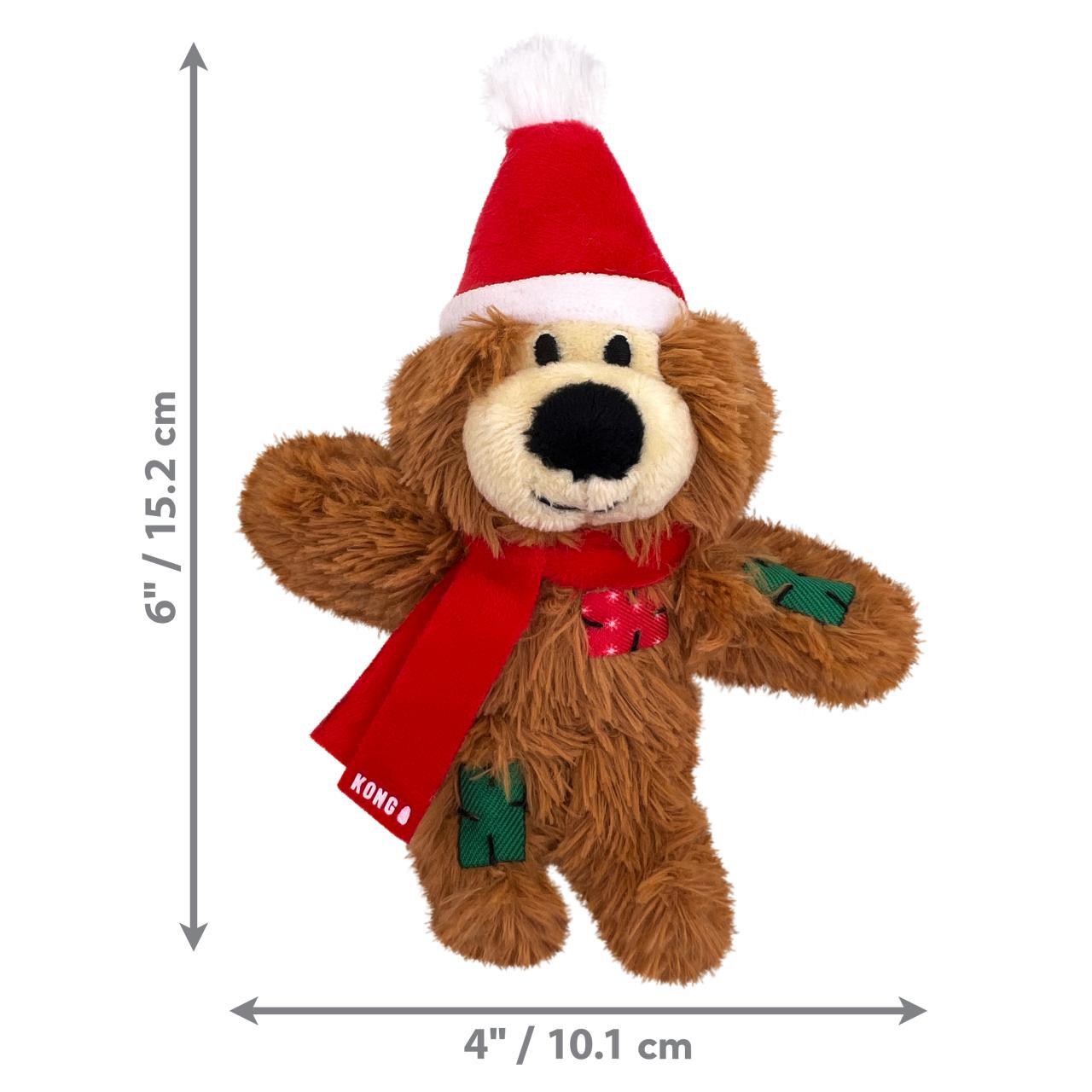 KONG (CAT): Christmas Holiday Softies Plush Brown (NEW) SOLD OUT!