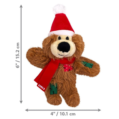 KONG (CAT): Christmas Holiday Softies Plush Brown (NEW) SOLD OUT!