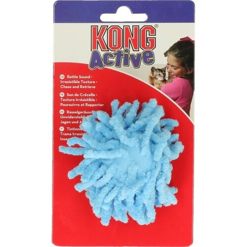 KONG (CAT): Active Moppy Ball (Pink, Blue or Green)