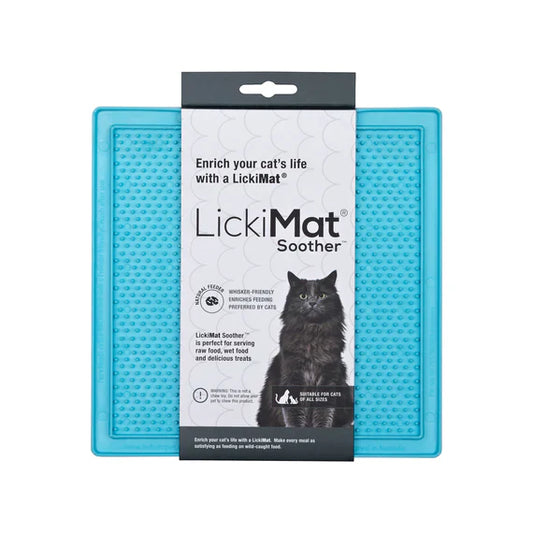 LICKIMAT (CAT): Soother (for Cats) (Blue)