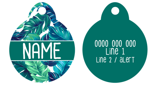 Pet ID Tag | Vacay Palms