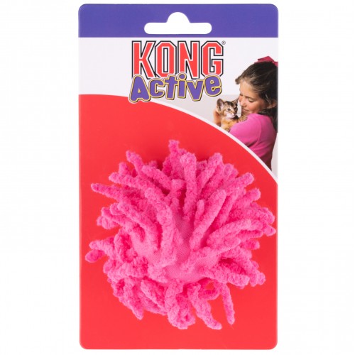 KONG (CAT): Active Moppy Ball (Pink or Blue)
