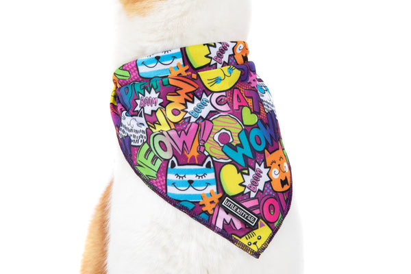 Cat Cooling Bandana Graffiti