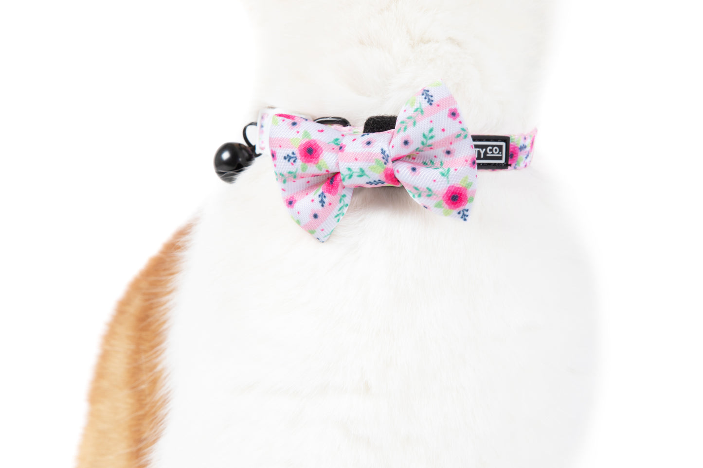 Cat Collar and Bow Tie Fancy Florals