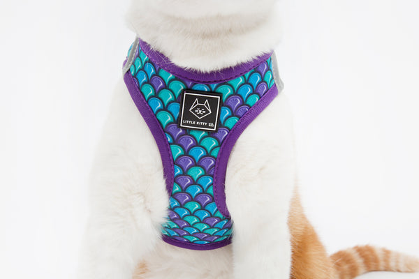Little Kitty Co. Cat Step In Harness Scaled Back